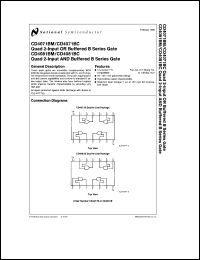 CD4081BMW/883 Datasheet