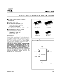M27C801-70F6X Datasheet