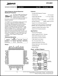 HFA3861IV96 Datasheet