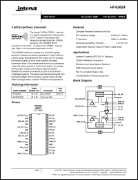 HFA3624IA96 Datasheet