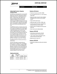 ICM7216DLPL Datasheet