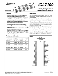 ICL7109MDL/883B Datasheet