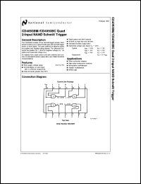 CD4093BMJ/883 Datasheet