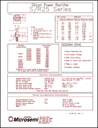 1N3624 Datasheet