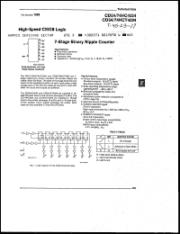 CD74HCT4020M96 Datasheet