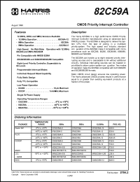 CP82C59A-12 Datasheet