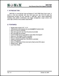 SNC10E Datasheet