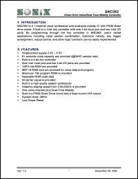SNC362 Datasheet
