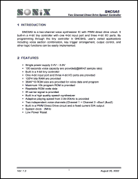 SNC5A5 Datasheet