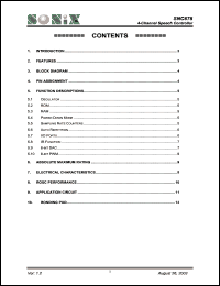 SNC678 Datasheet