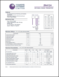 2N4124 Datasheet