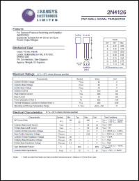 2N4126 Datasheet