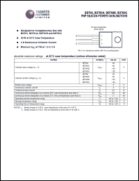 BDT60A Datasheet