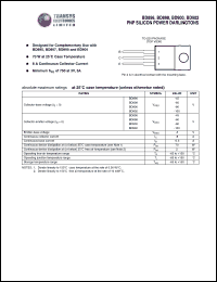 BD900 Datasheet