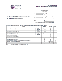 BU426A Datasheet