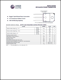 BUV48 Datasheet