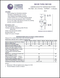 SB130 Datasheet