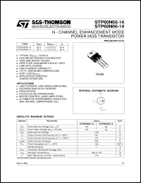 STP60N06-14 Datasheet