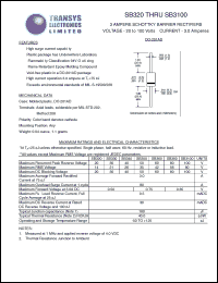 SB320 Datasheet