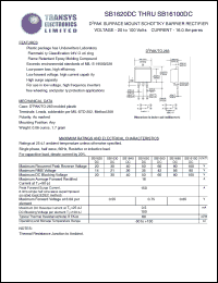SB16100DC Datasheet