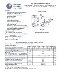 SB340D Datasheet