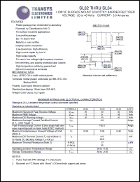 SL34 Datasheet