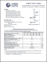 TE600A Datasheet
