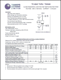 TE4942 Datasheet