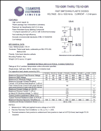 TS106R Datasheet