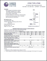 UF606 Datasheet