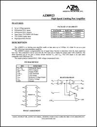 AZ88923TR2 Datasheet