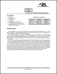 AZ100E111FNR2 Datasheet