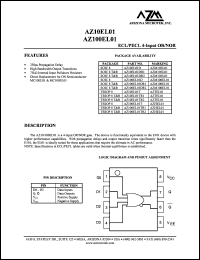 AZ100ELT20X Datasheet