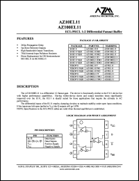 AZ100EL16VSL Datasheet