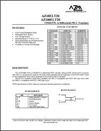 AZ100ELT23TR1 Datasheet