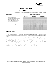 AZ10LVEL16VSDR2 Datasheet