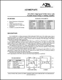 AZ100EP16FEL Datasheet