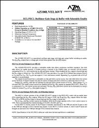 AZ100LVEL16VTMAR1 Datasheet