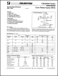 CFA0101 Datasheet