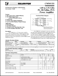 CMM1321-AK Datasheet