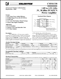 CMM1330-AK-000T Datasheet
