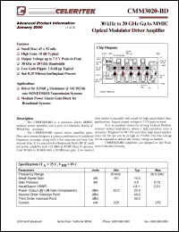 CMM3020-BD-0192 Datasheet
