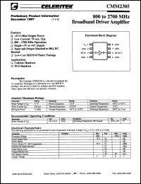 PB-CMM2305-AR-000 Datasheet