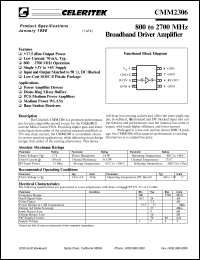 CMM2306-AJ-000T Datasheet