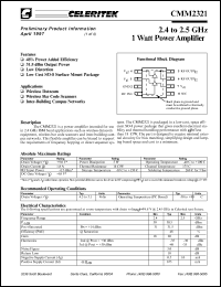 PB-CMM2321-AK Datasheet