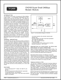 CH2100SM-ET Datasheet