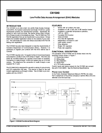 CH1840 Datasheet