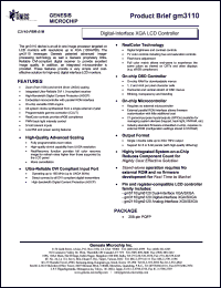 gm3110 Datasheet