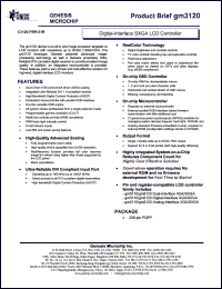 gm3120 Datasheet