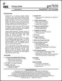 gm7030 Datasheet